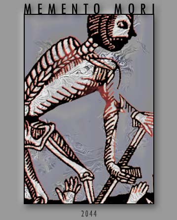 MEMENTO MORI - photoshop paintings 2000